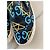 Sneaker Slip-On Gucci Graffiti GG in Pelle Nera Nero - vista 5