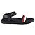 Sandali Gucci Web in tela nera Nero