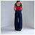 Top senza maniche Balmain nero e rosso - vista 10