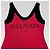 Top senza maniche Balmain nero e rosso - vista 6
