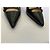 Gucci Antena Mules Heels Schwarzes Leder - Ansicht 5