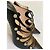 Gucci Antena Mules Heels Schwarzes Leder - Ansicht 7