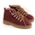 Autre Marque Scarpe stringate bordeaux Bordò  - vista 3