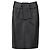 Falda de cuero Balenciaga Pre-Otoño 2012 Negro