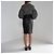 Falda de cuero Balenciaga Pre-Otoño 2012 Negro - vista 2