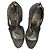Miu Miu Pumps Dunkelgrau Hirschleder Anthrazitgrau