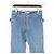 Dior von Galliano SS03 Bootcut Bondage-Jeans Blau - Ansicht 3