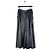 Maison Martin Margiela Saia maxi plissada em couro sintético MM6 Maison Margiela Preto