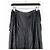 Maison Martin Margiela Saia maxi plissada em couro sintético MM6 Maison Margiela Preto - vista 3