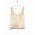 Conjunto de top de brocado de seda dourada e saia midi Prada SS02 Dourado - vista 2