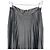 Maison Martin Margiela Gonna maxi plissettata in ecopelle MM6 Maison Margiela Nero - vista 3