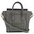 Céline Celine Graue Kalbsleder Tote Tasche Braun