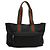 Borsa tote in nylon nero Gucci