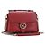 Borsa a tracolla in pelle rossa Gucci Rosso