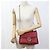 Borsa a tracolla in pelle rossa Gucci Rosso - vista 13
