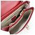 Borsa a tracolla in pelle rossa Gucci Rosso - vista 3