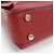 Borsa a tracolla in pelle rossa Gucci Rosso - vista 5