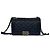 Borsa a spalla in pelle con catena Chanel Boy Coco Mark Blu navy