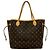 Louis Vuitton Neverfull PM Monogram Tote Bag Braun