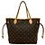 Louis Vuitton Neverfull PM Monogram Tote Bag Braun - Ansicht 3