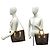 Louis Vuitton Palermo PM Monogramm Leder Schulter-/Tote-Bag Braun - Ansicht 2