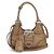 Borsa a mano in pelle nappa marrone Prada
