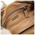 Borsa a mano in pelle nappa marrone Prada - vista 4