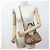 Borsa a mano in pelle nappa marrone Prada - vista 7