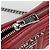 Borsa a tracolla in pelle rossa Prada Rosso - vista 5