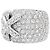 Chaumet Ring, "Liens XL", Weißgold, Diamanten.