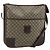 Céline Borsa a Spalla in Tela Macadam CELINE PVC Beige Oro Auth bs34714 D'oro