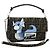 FENDI Zucca Tela Miniryu FRGMT x POKMON Mamma Baguette Nero Auth 167247SM Marrone