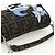 FENDI Zucca Tela Miniryu FRGMT x POKMON Mamma Baguette Nero Auth 167247SM Marrone - vista 6