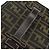 FENDI Borsa Vanity in Tela Zucca Marrone Nera Auth 176697 Nero - vista 7