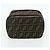 FENDI Borsa Vanity in Tela Zucca Marrone Nera Auth 176697 Nero - vista 9