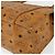MCM Vicetos Logogram Tote Bag PVC Leather Brown Gold Auth BA12272 Golden - view 12