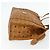 MCM Vicetos Logogram Tote Bag PVC Leather Brown Gold Auth BA12272 Golden - view 5