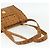 MCM Vicetos Logogram Tote Bag PVC Leather Brown Gold Auth BA12272 Golden - view 7