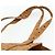 MCM Vicetos Logogram Tote Bag PVC Leather Brown Gold Auth BA12272 Golden - view 8