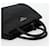 PRADA Borsa a mano in nylon nero argento Auth bs34479 - vista 6