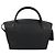 BALLY Borsa a mano trapuntata in pelle nera e dorata Auth bs34746 Nero D'oro - vista 3