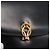 Borsa a Spalla in Pelle Nera e Oro GUCCI 004 056 0219 Auth ep14171 Nero D'oro - vista 16