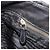 Borsa Tote PRADA in nylon e pelle nera dorata Auth am11435 Nero D'oro - vista 21