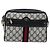 Bolso de Hombro Gucci GG Supreme Sherry Line PVC Marino Dorado 010 378 Auth 176374 Azul marino - vista 2