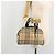 Borsa Boston in PVC Nova Check di Burberry Beige Argento Auth ep14044 - vista 22