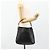 Borsa a mano in pelle Gucci Bamboo nera e oro 001 2404 Auth ep14183 Schwarz Golden - Ansicht 21