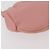Pochette in pelle Gancini Chain di Salvatore Ferragamo, rosa e oro, Auth 176068A D'oro - vista 12