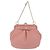 Pochette in pelle Gancini Chain di Salvatore Ferragamo, rosa e oro, Auth 176068A D'oro - vista 2
