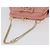 Pochette in pelle Gancini Chain di Salvatore Ferragamo, rosa e oro, Auth 176068A D'oro - vista 7