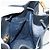 Gucci Borsa a Spalla Micro GG Supreme in PVC Navy Gold 001 58 4793 Auth 176265 D'oro Blu navy - vista 18